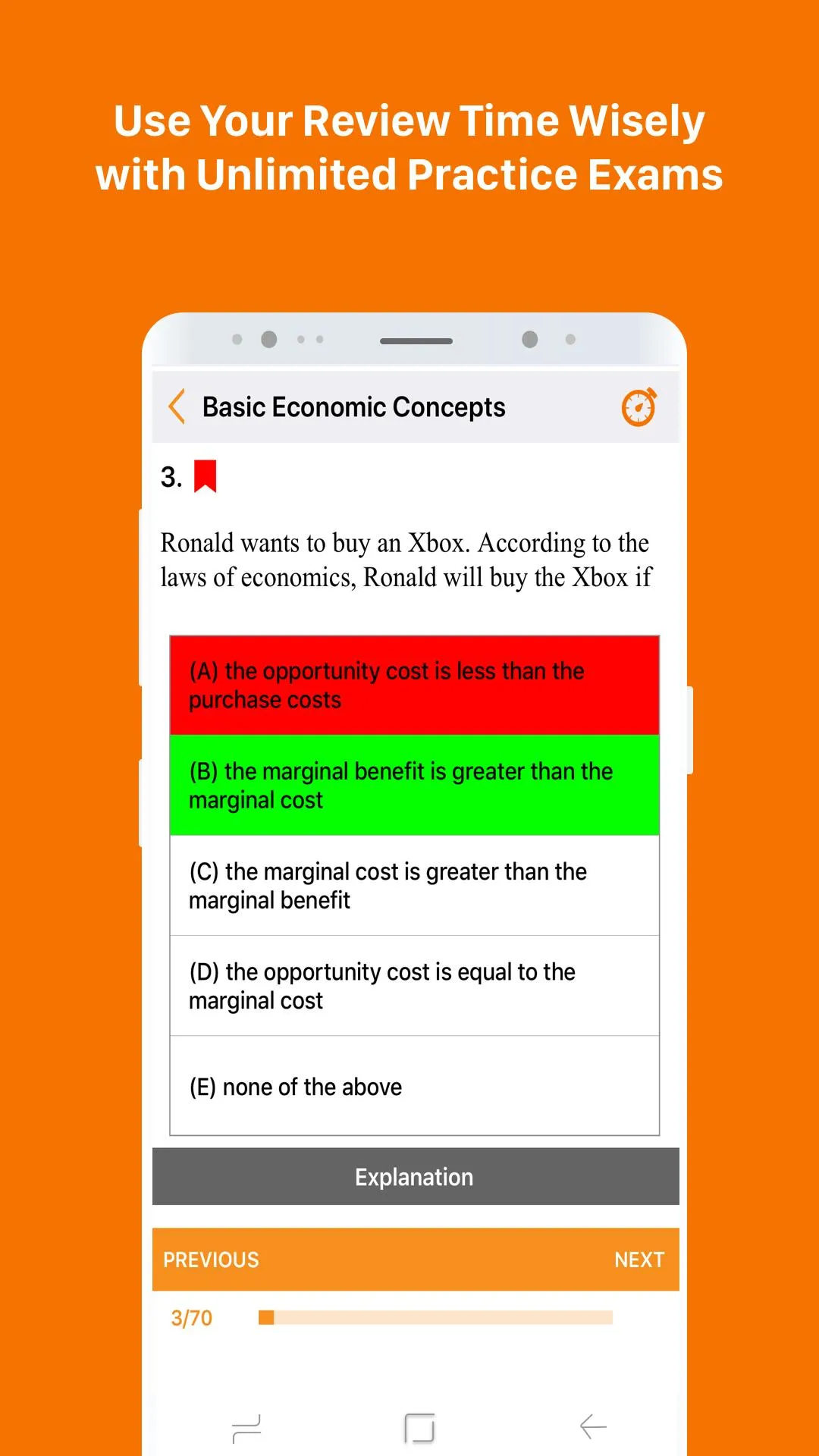 500 AP Macroeconomics Question | Indus Appstore | Screenshot