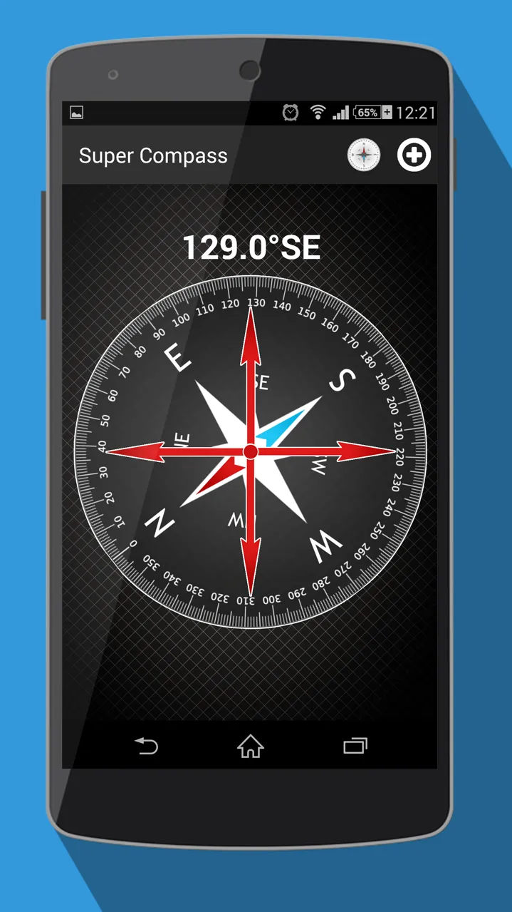 Compass for Android App Simple | Indus Appstore | Screenshot