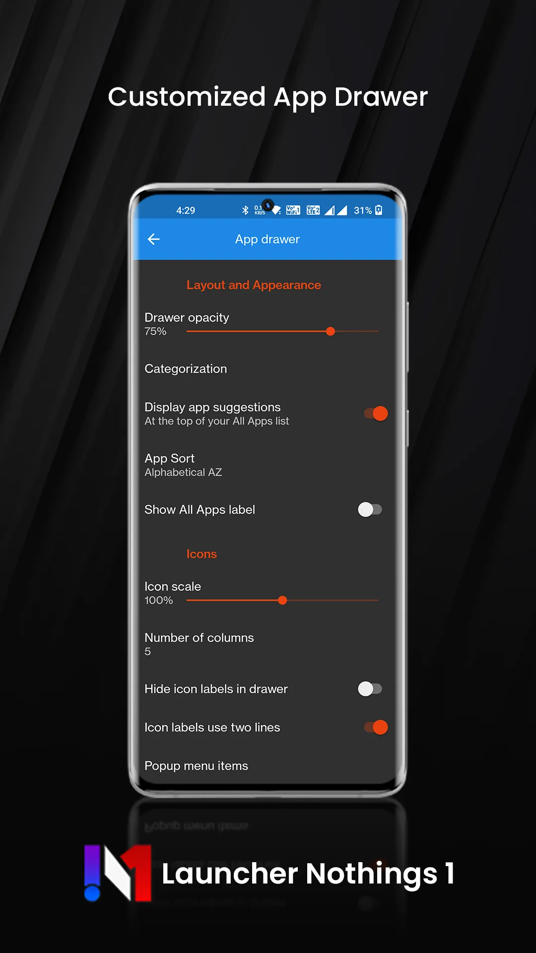 Launcher Nothing1 | Indus Appstore | Screenshot