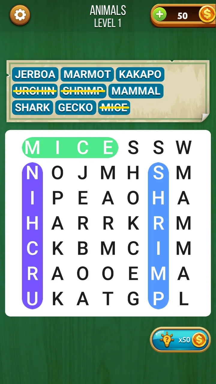 Word Search Game in English | Indus Appstore | Screenshot