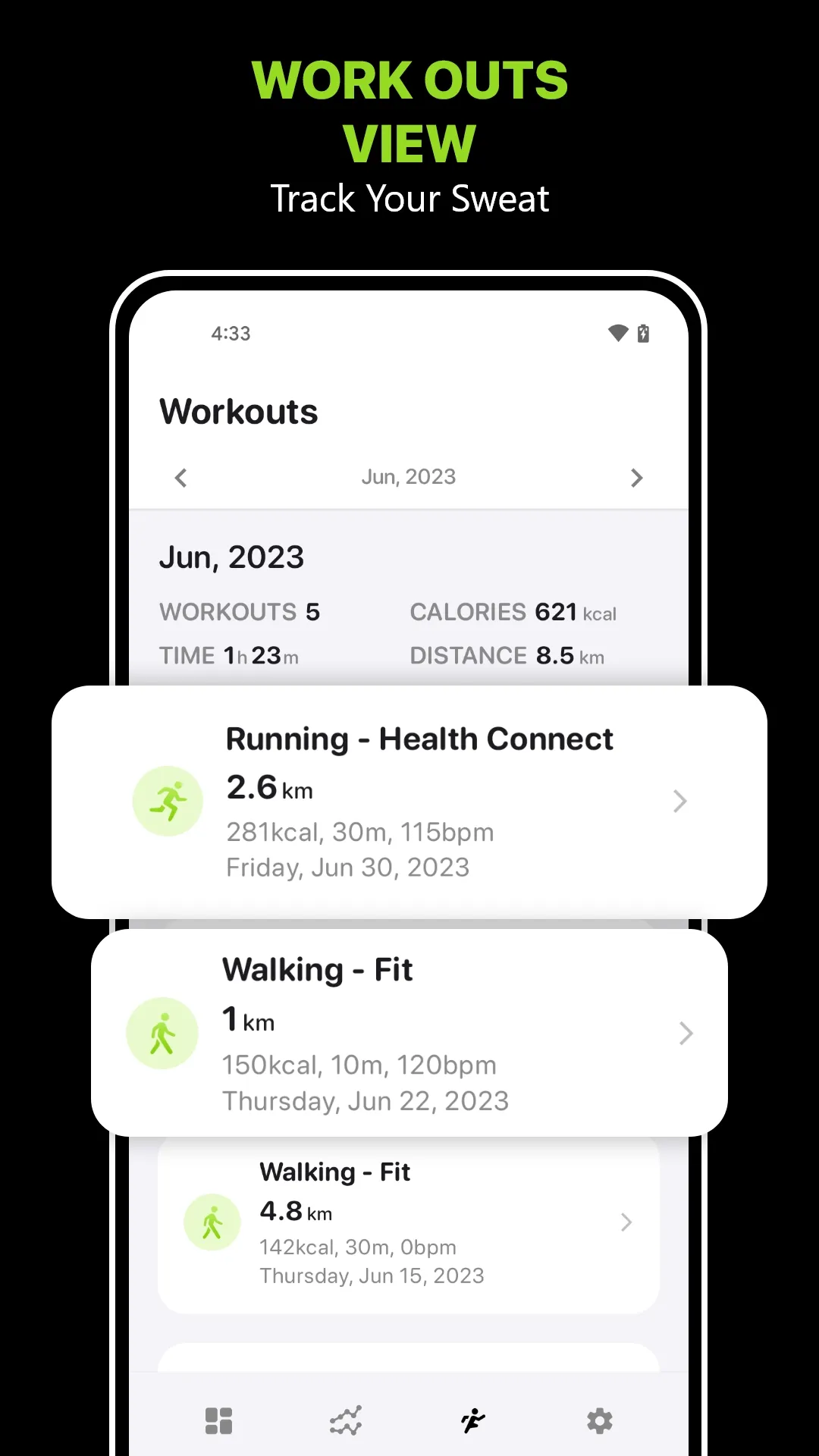 FitnessView: Activity Tracker | Indus Appstore | Screenshot