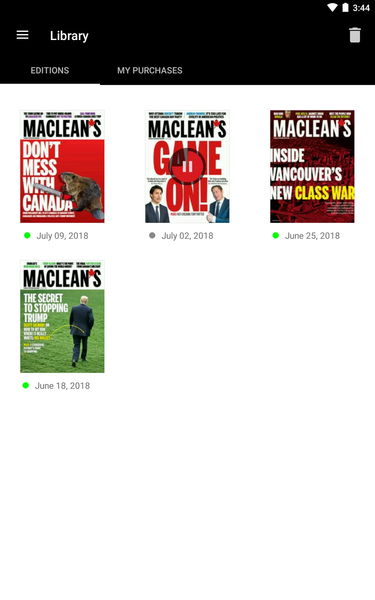 Maclean's Magazine | Indus Appstore | Screenshot