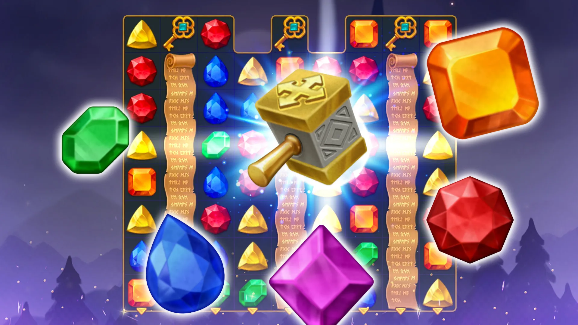 Jewels Magic: Mystery Match3 | Indus Appstore | Screenshot