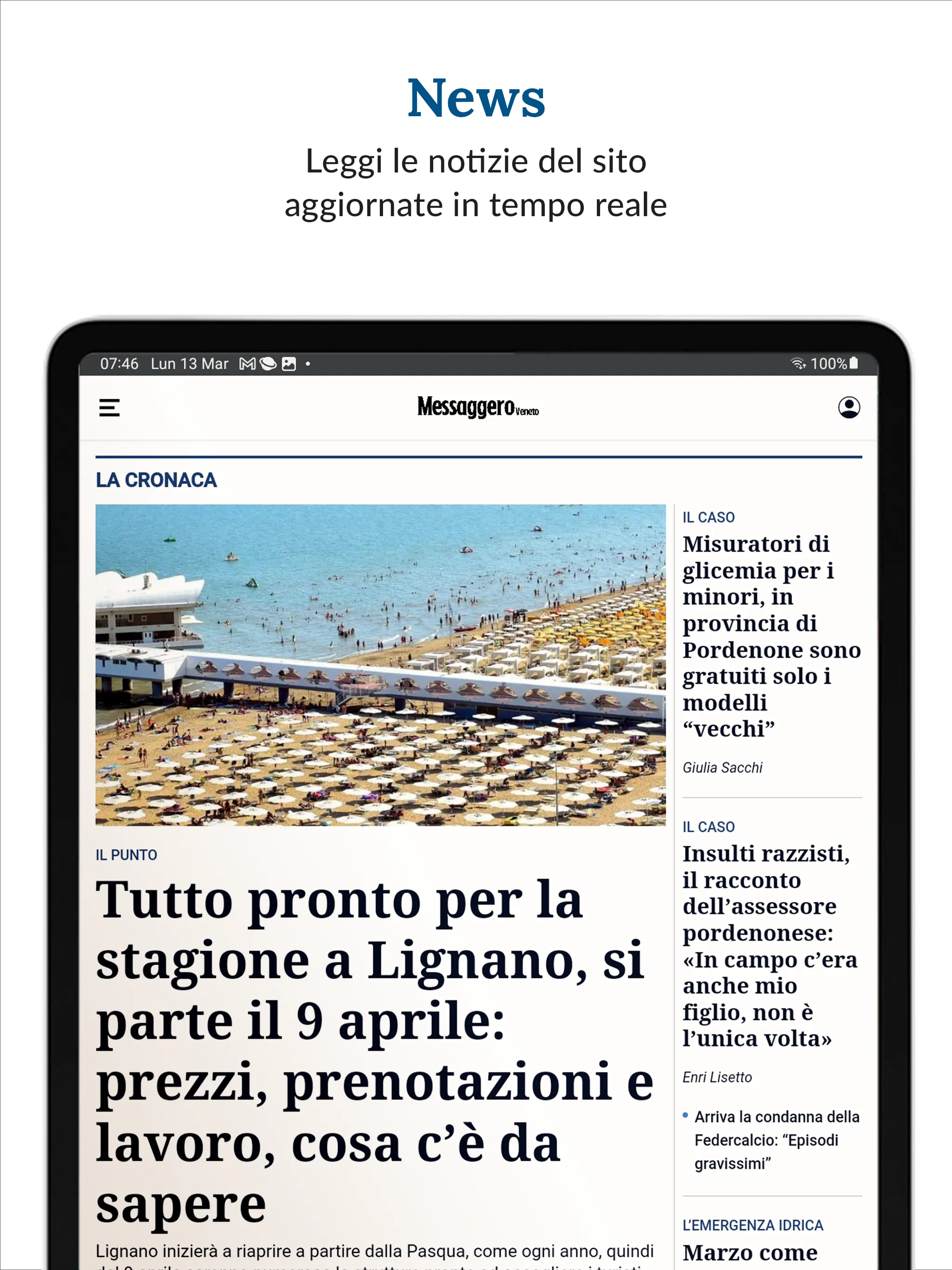 Messaggero Veneto | Indus Appstore | Screenshot