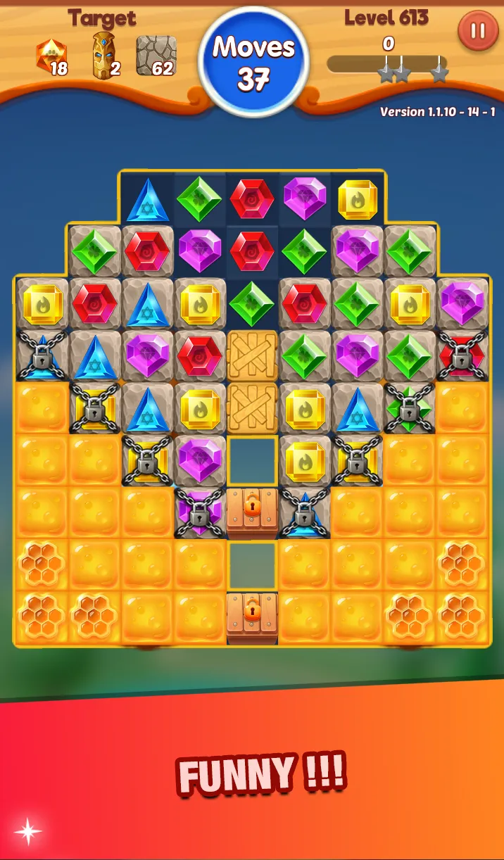 Jewels Crush : Match-3 | Indus Appstore | Screenshot