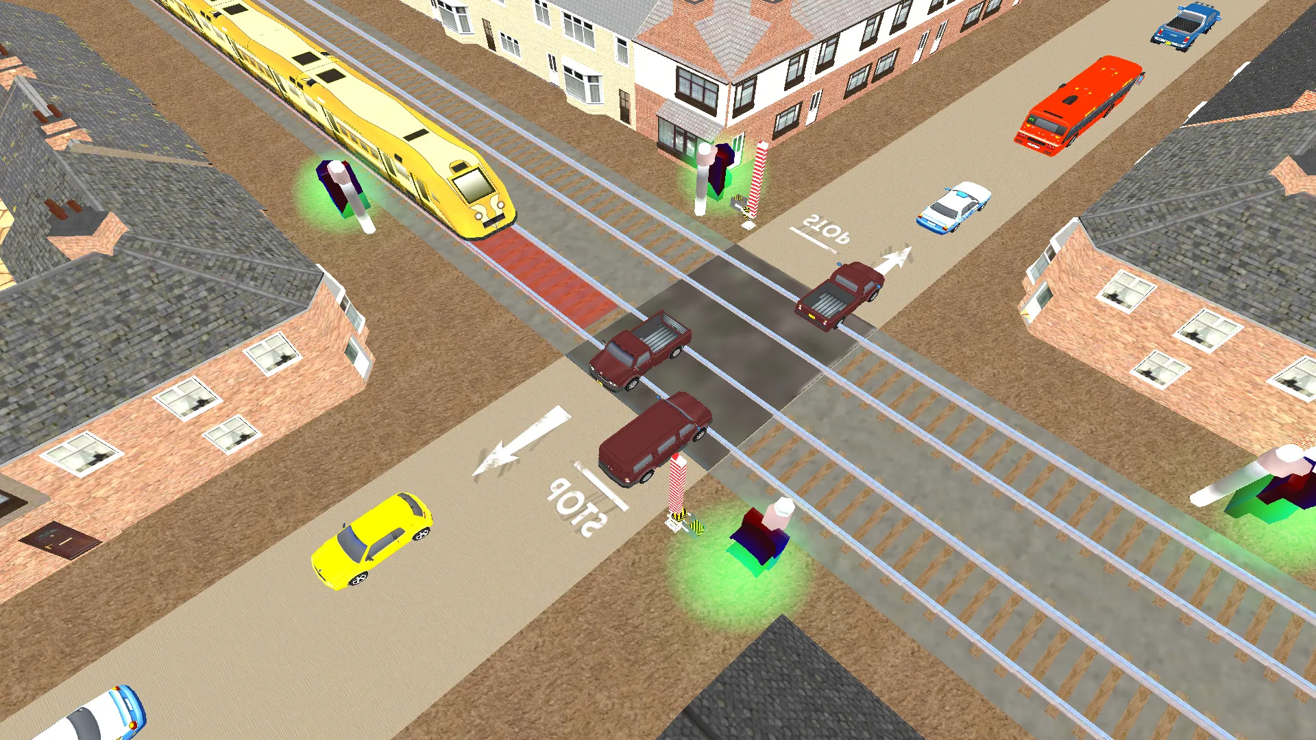 RailRoad Train Crossing Hit 3D | Indus Appstore | Screenshot