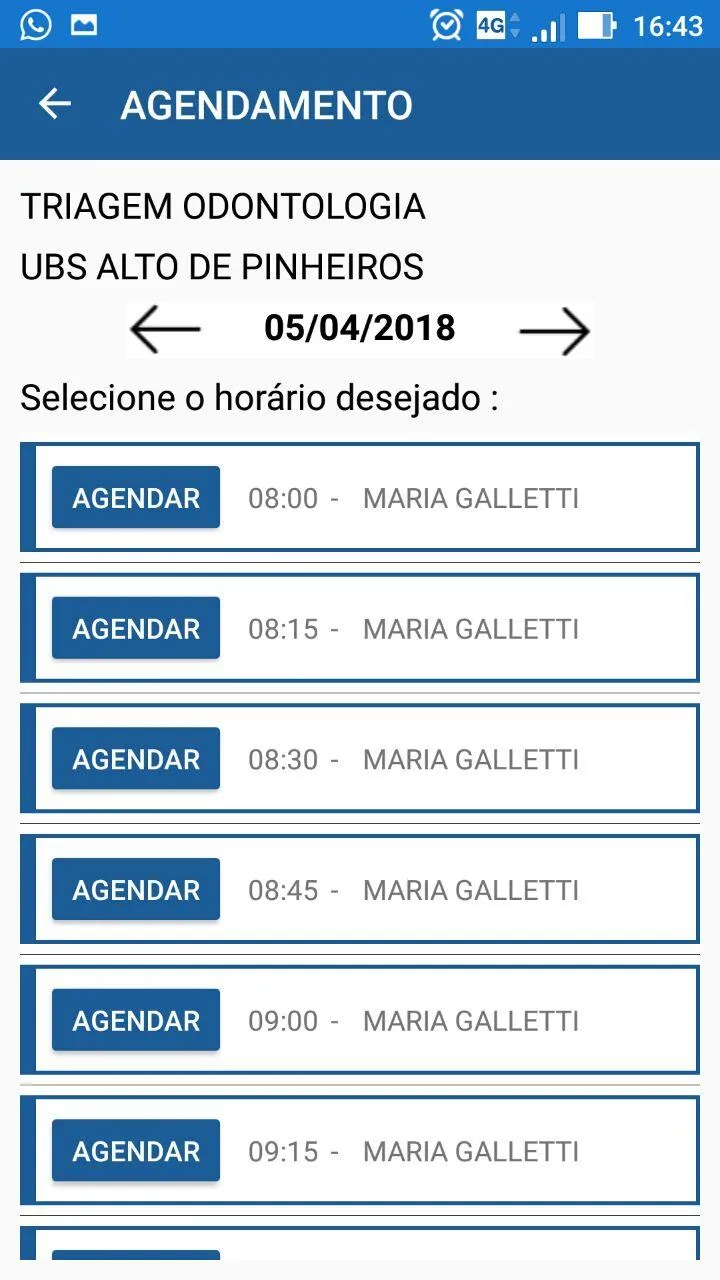 Agenda Fácil - Prefeitura SP | Indus Appstore | Screenshot