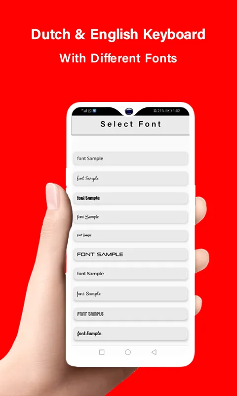 Dutch English Keyboard Fonts | Indus Appstore | Screenshot