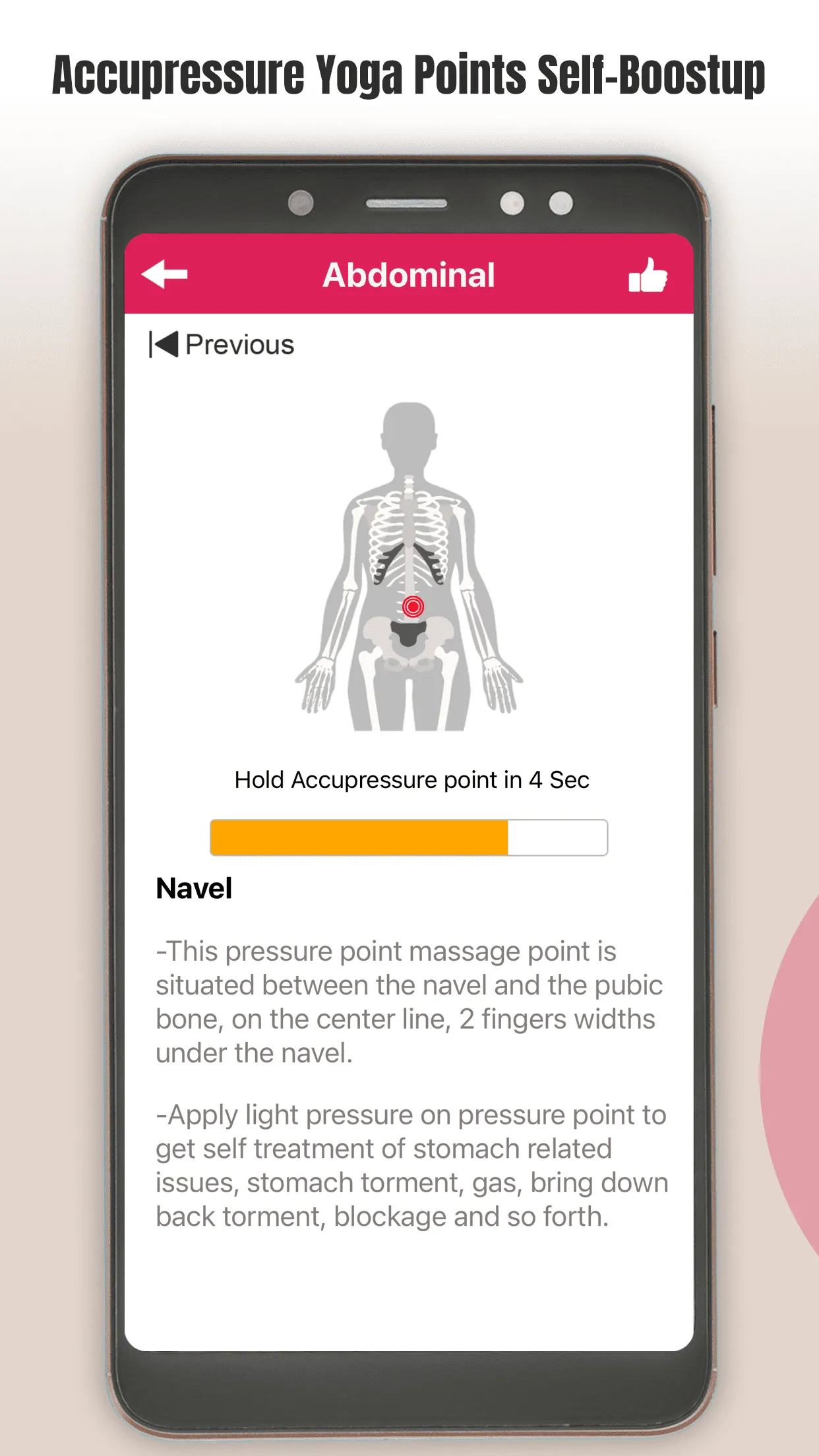 Accupressure Yoga Point Tips | Indus Appstore | Screenshot