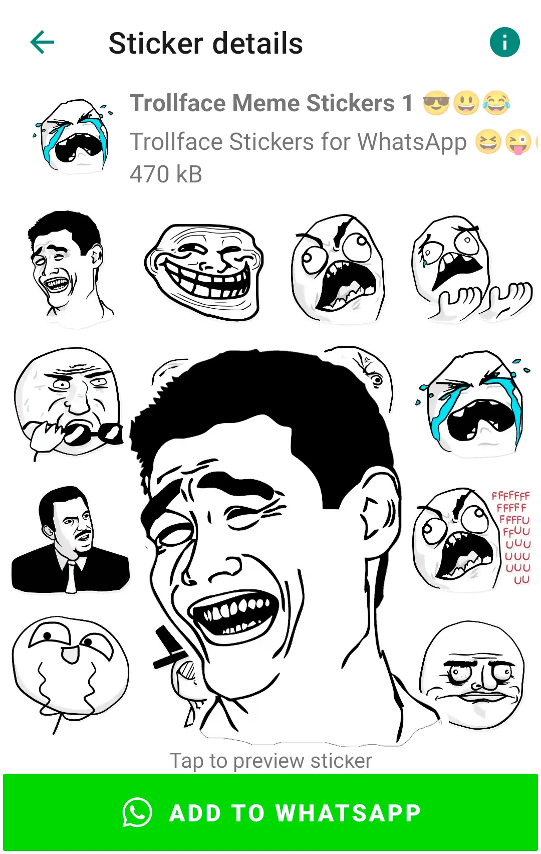Meme Stickers for WhatsApp | Indus Appstore | Screenshot