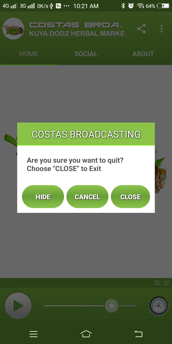 COSTAS BROADCASTING | Indus Appstore | Screenshot