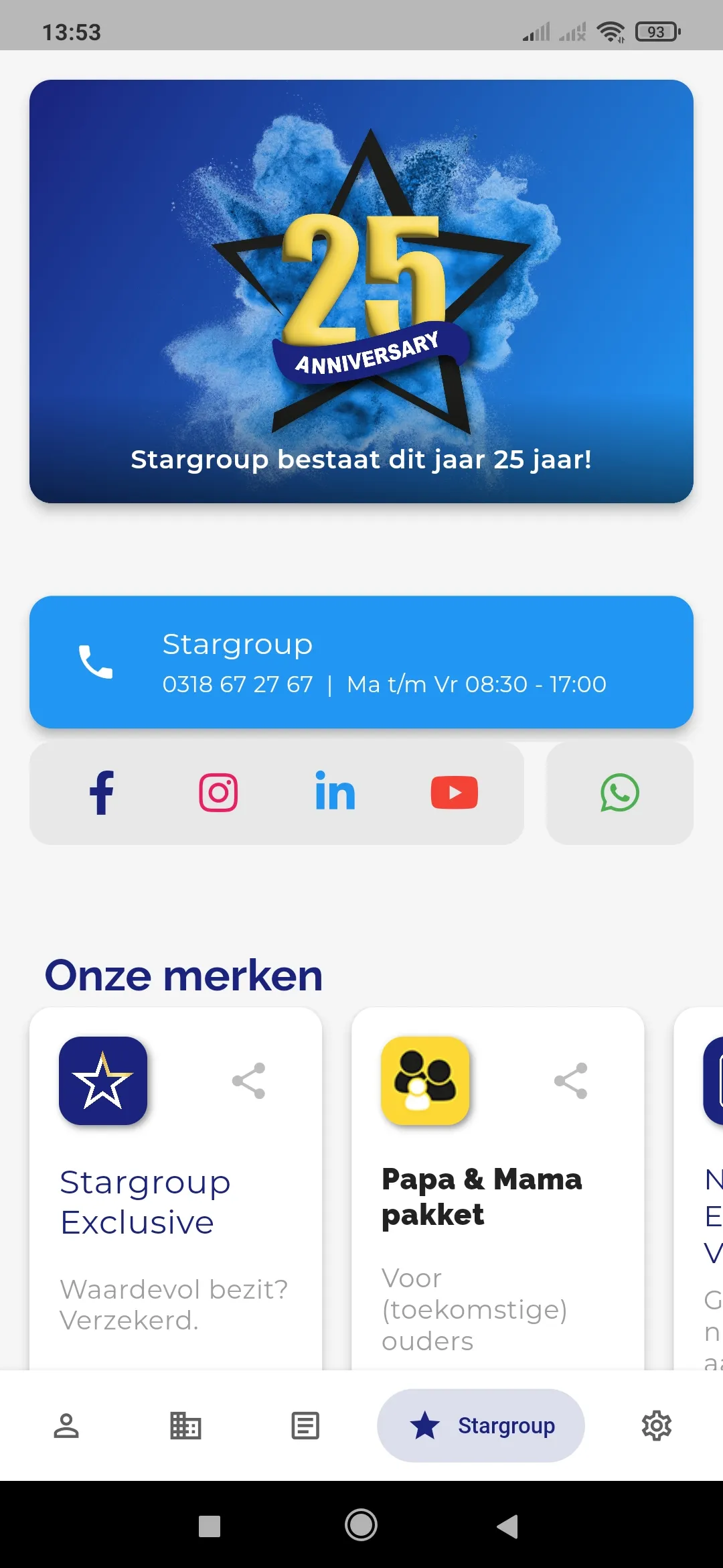 Mijn Stargroup | Indus Appstore | Screenshot