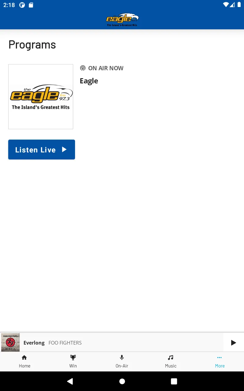 97.3 The Eagle | Indus Appstore | Screenshot