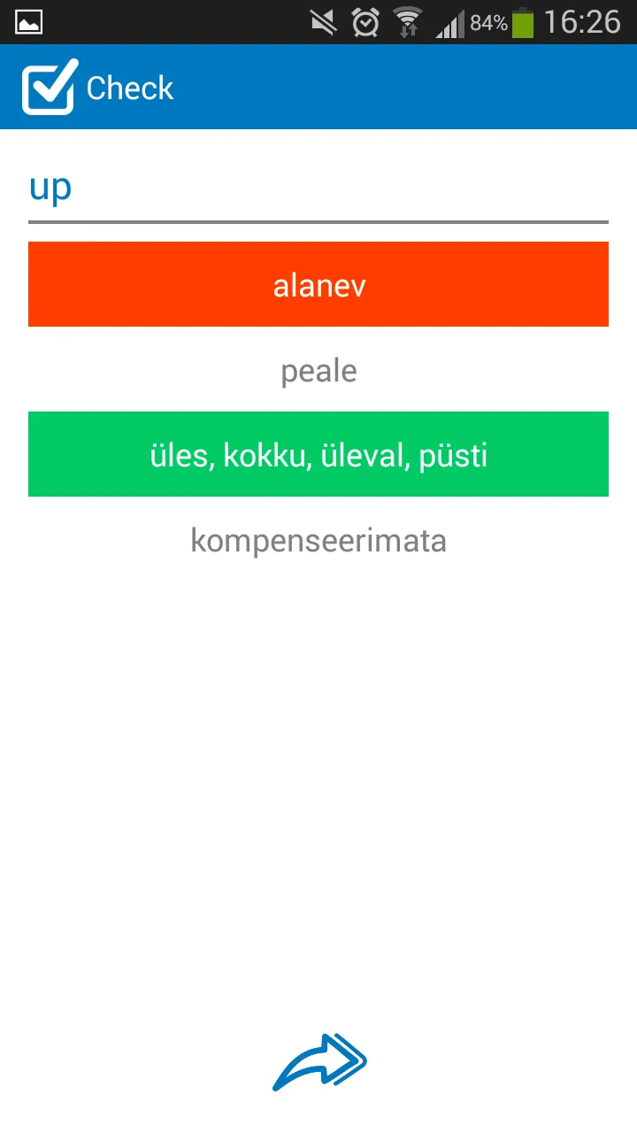 Estonian - English dictionary | Indus Appstore | Screenshot