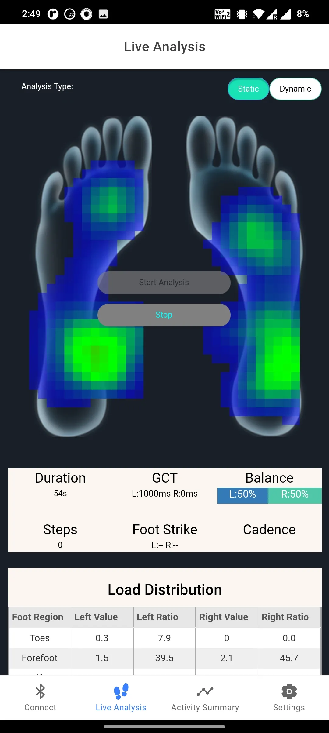 Gait Analysis Plus | Indus Appstore | Screenshot