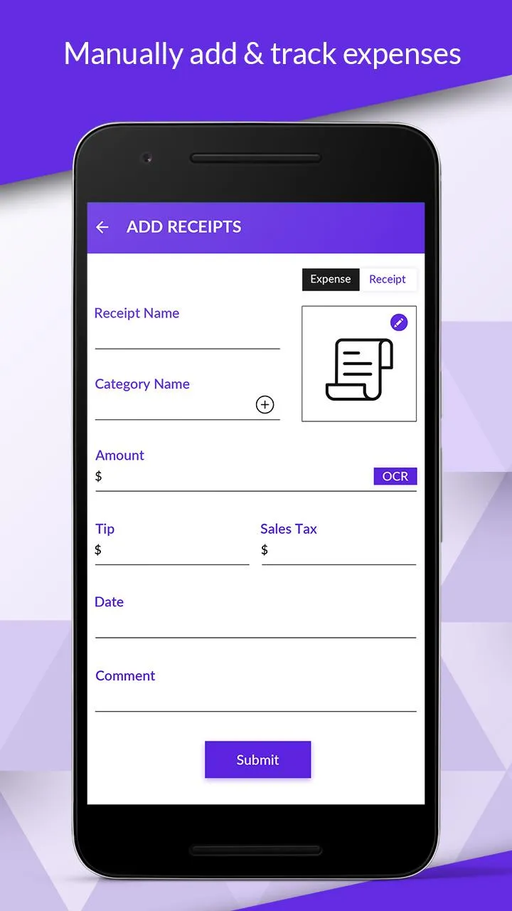 Easy Receipt Expense Tracker | Indus Appstore | Screenshot