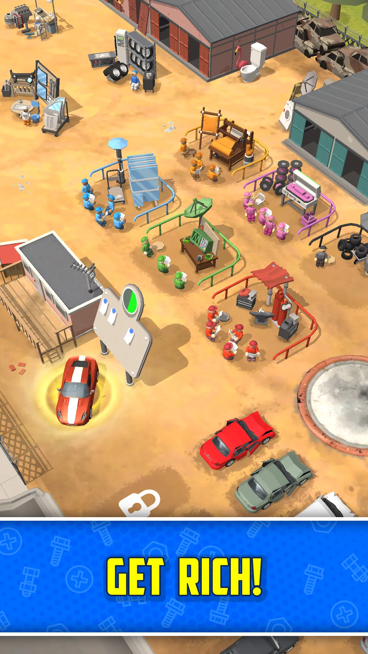 Scrapyard Tycoon Idle Game | Indus Appstore | Screenshot