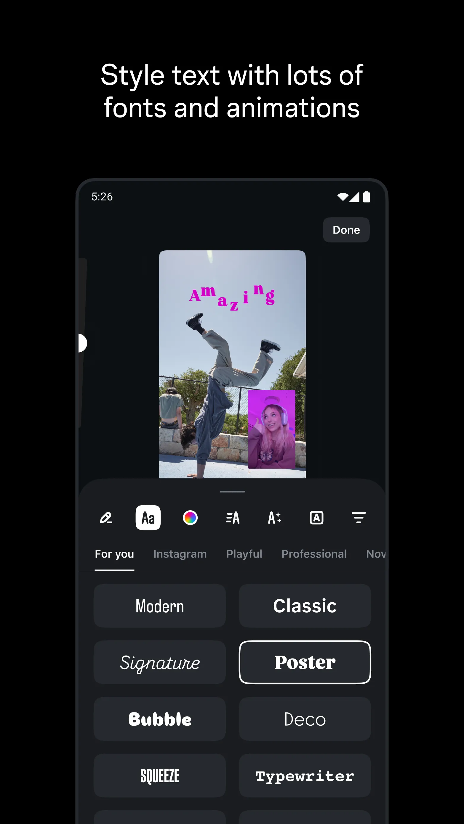 Edits, an Instagram app | Indus Appstore | Screenshot
