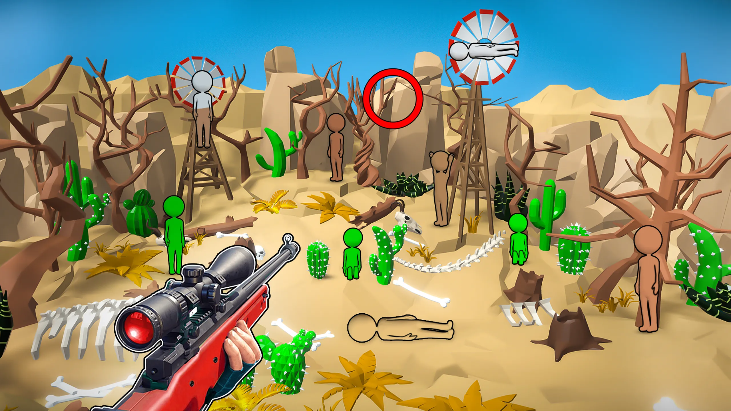 Silent Stickman Clash | Indus Appstore | Screenshot