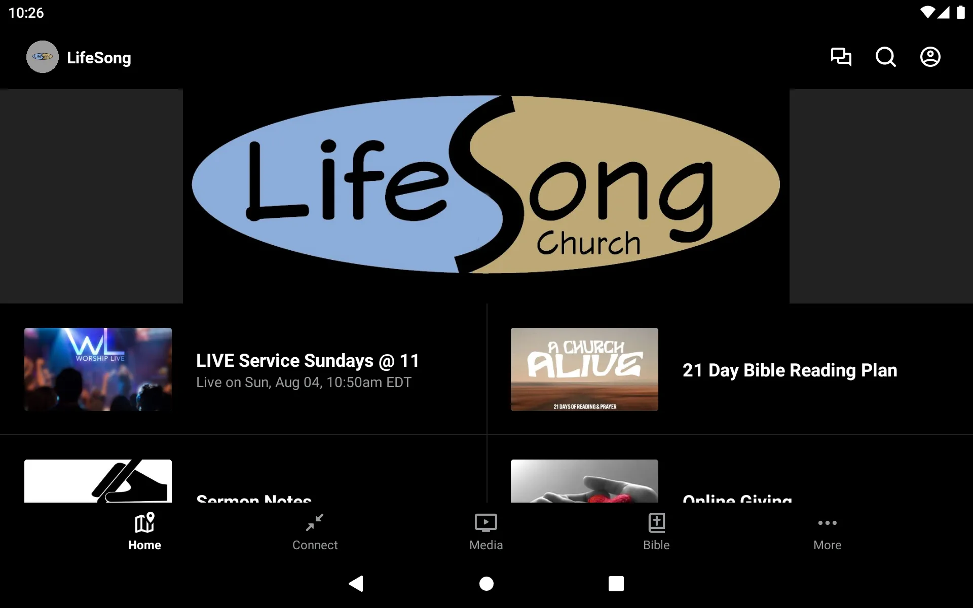 LifeSong Church | Indus Appstore | Screenshot