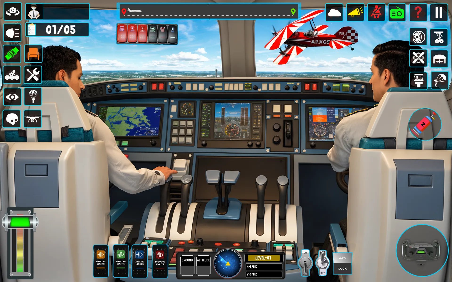 Airplane Simulator Game 2024 | Indus Appstore | Screenshot