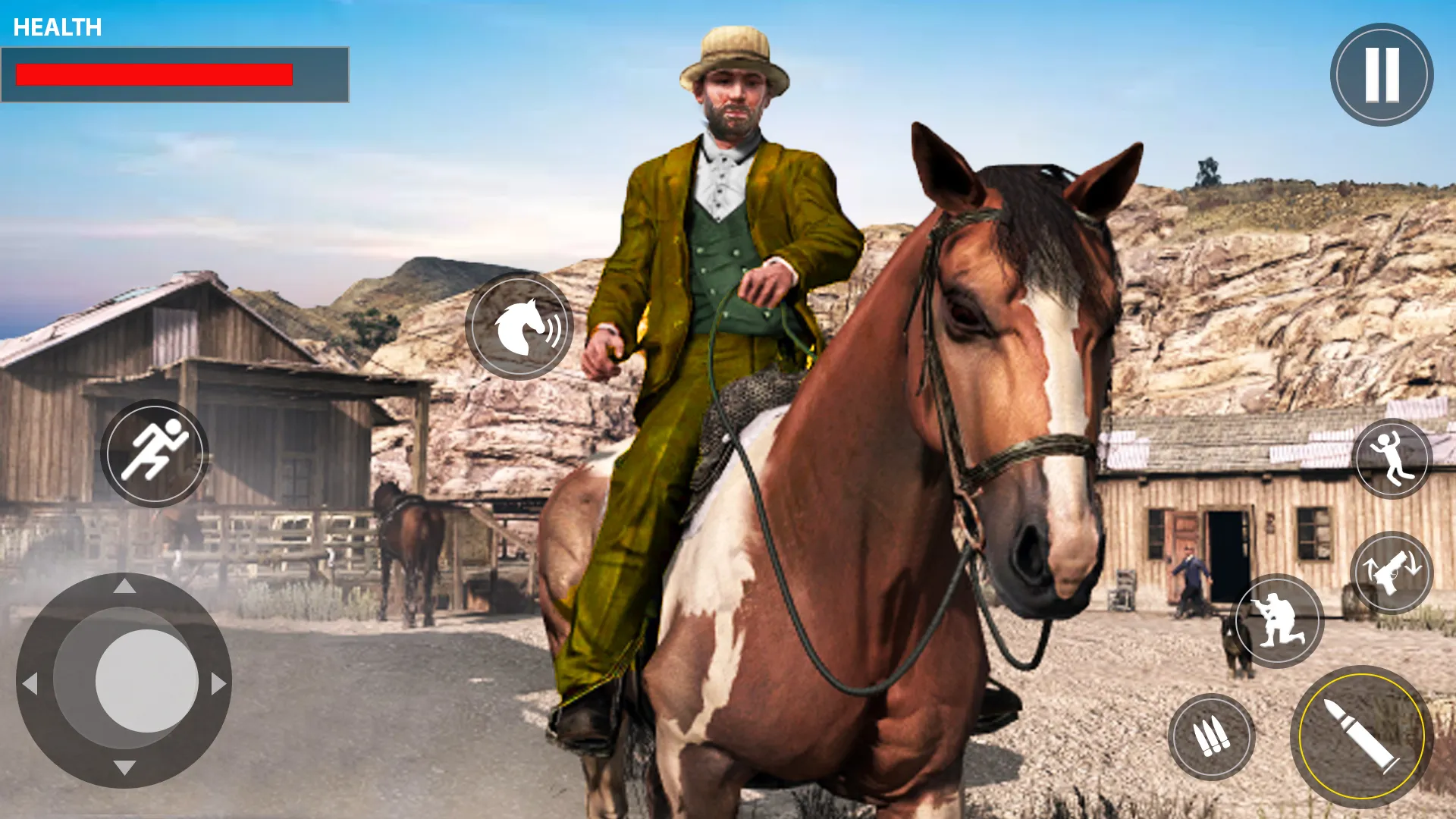 West Cowboy Game: Horse Riding | Indus Appstore | Screenshot