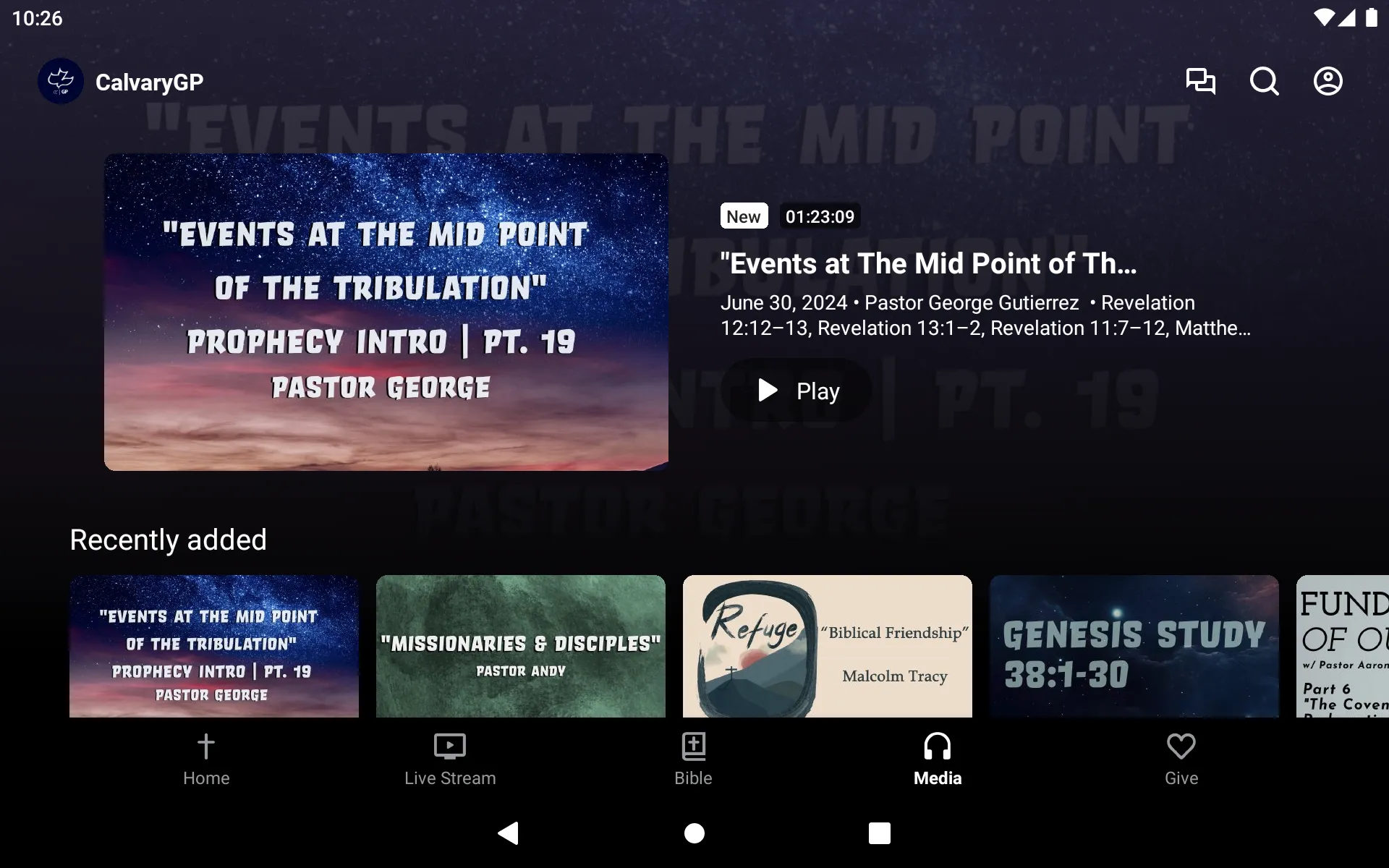 Calvary Chapel Grants Pass | Indus Appstore | Screenshot