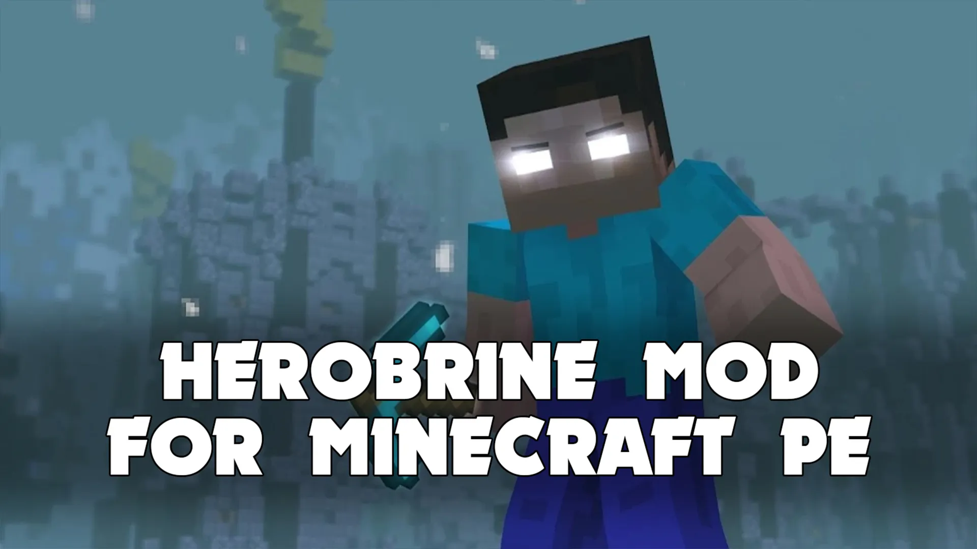 Herobrine Mod for Minecraft PE | Indus Appstore | Screenshot