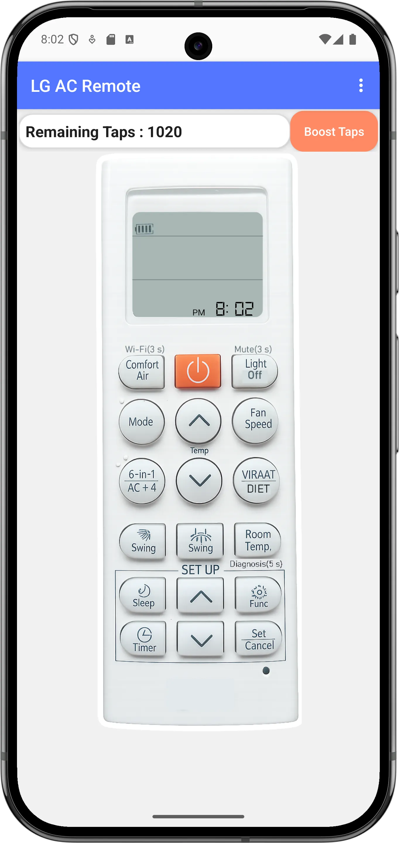 AC Remote for LG | Indus Appstore | Screenshot
