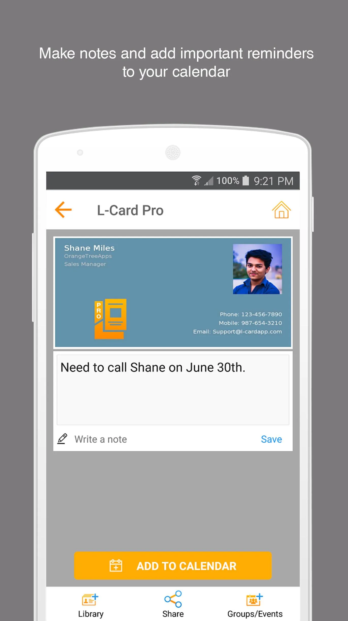 L-Card Pro | Indus Appstore | Screenshot