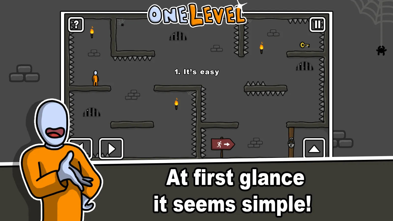 One Level: Stickman Jailbreak | Indus Appstore | Screenshot