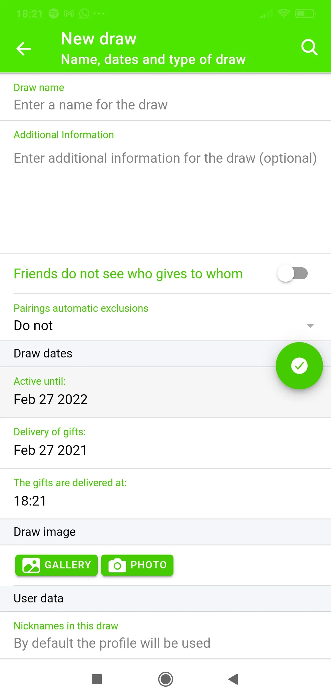 My Secret Santas Gift Exchange | Indus Appstore | Screenshot