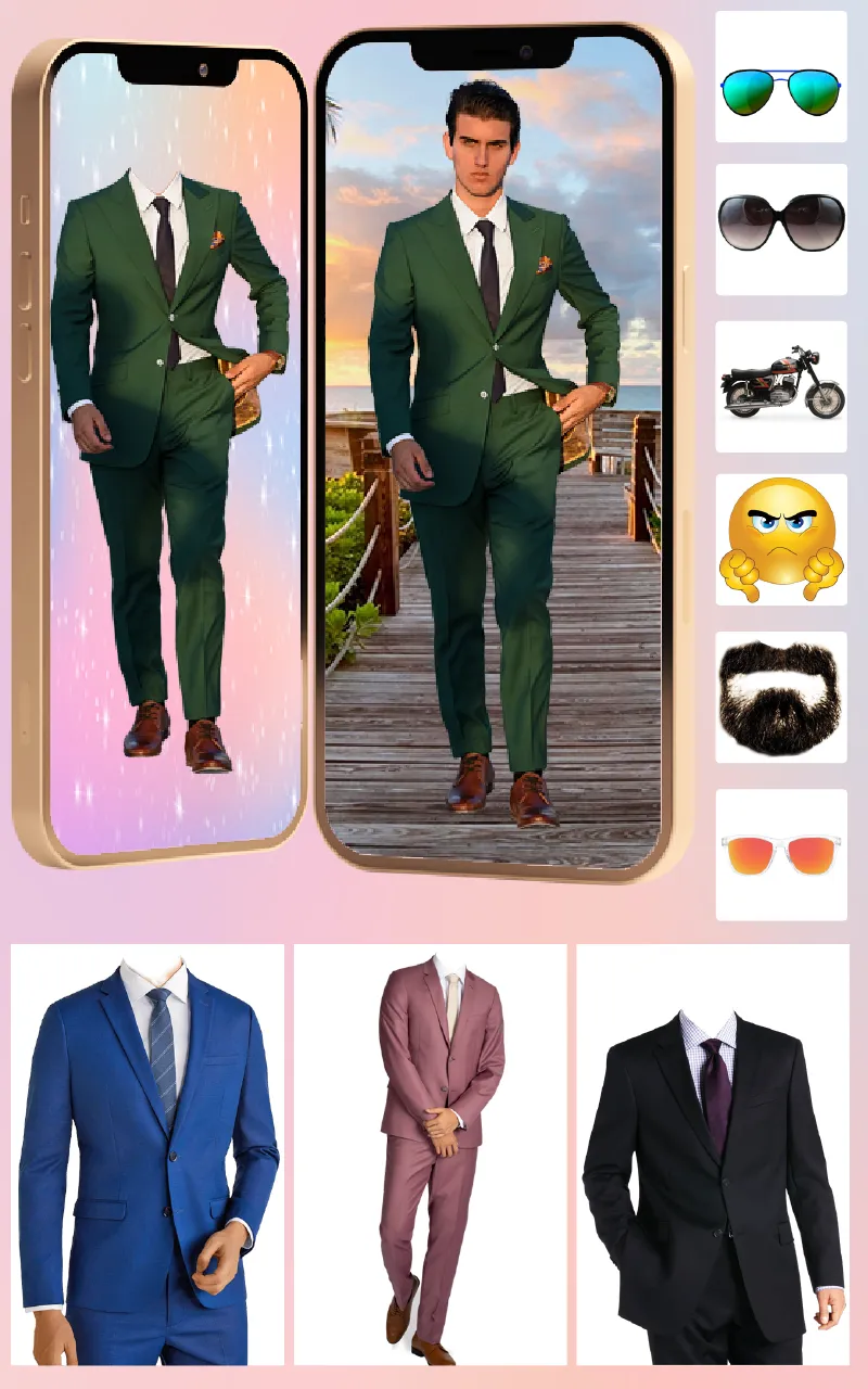 Men Suit Photo Editor- Effects | Indus Appstore | Screenshot