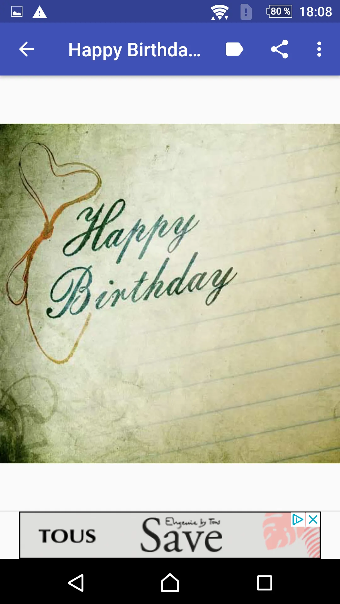 MY LOVE, BIRTHDAY CITES & TEXT | Indus Appstore | Screenshot