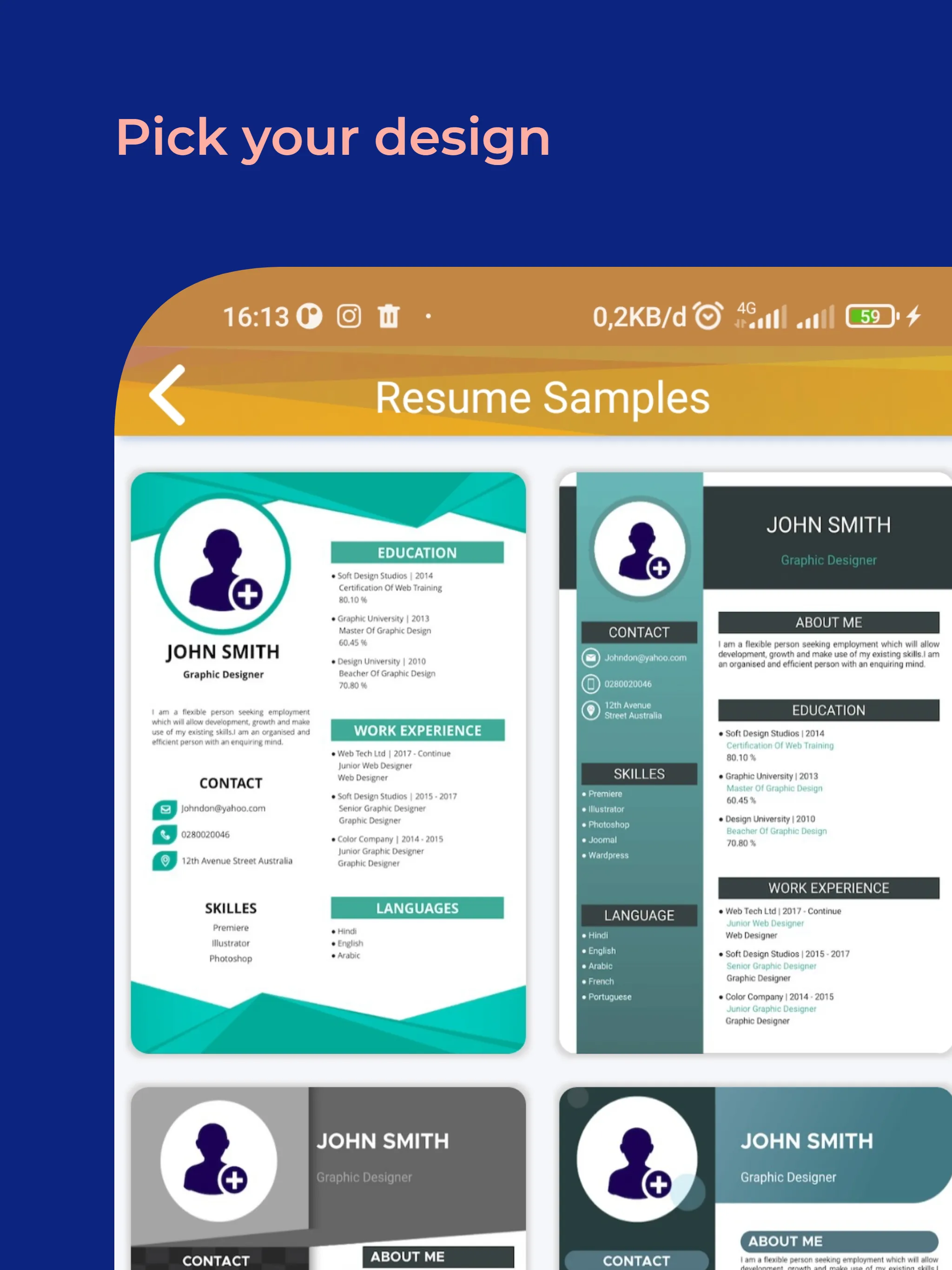 ResumeMaster: CV Builder | Indus Appstore | Screenshot