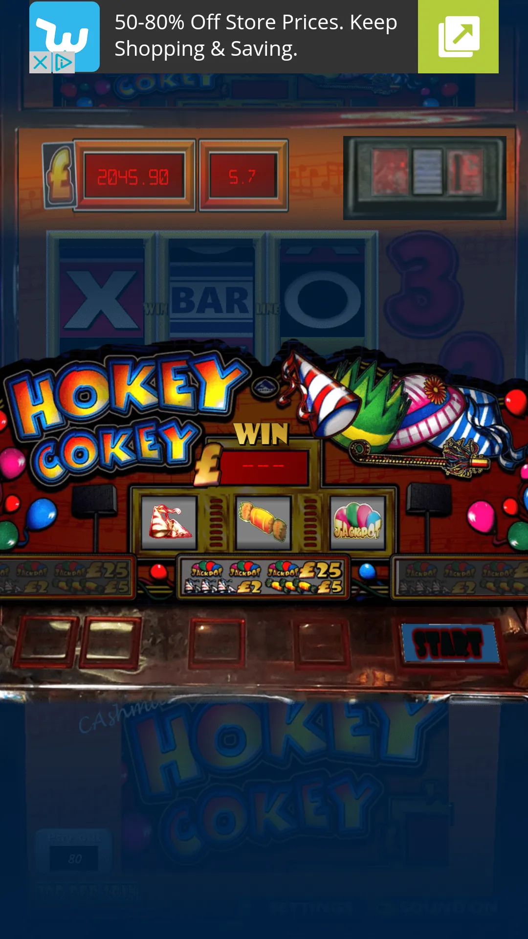 Hokey Cokey UK Slot Machine | Indus Appstore | Screenshot