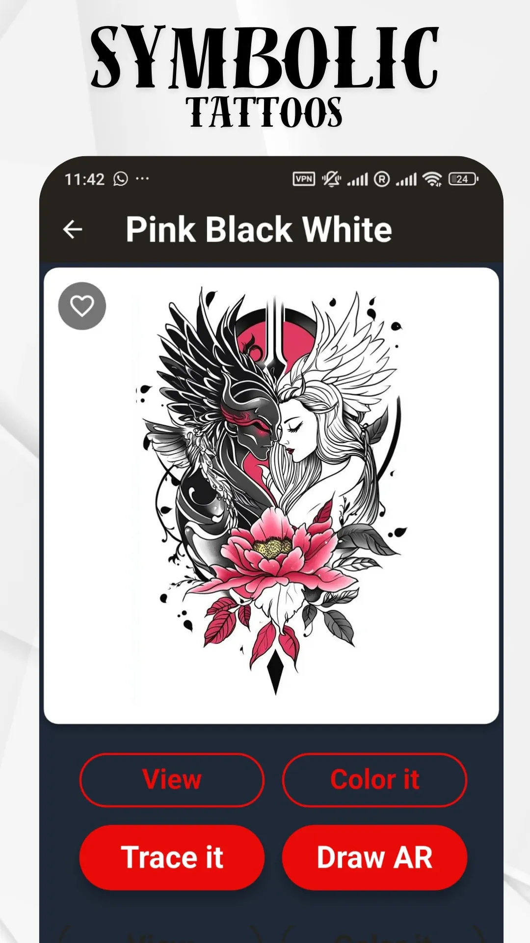 AR Draw Tattoo And Find Idea | Indus Appstore | Screenshot