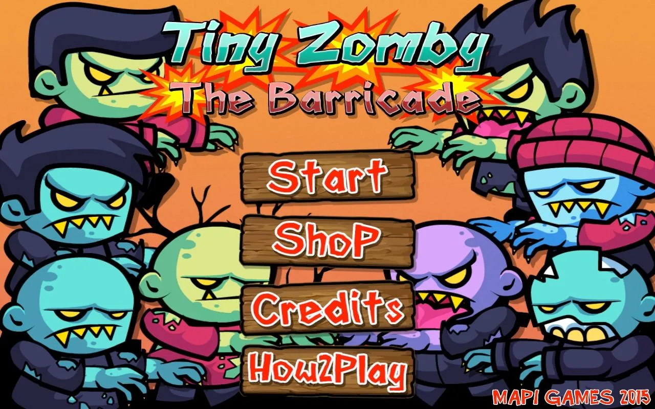 Tiny Zomby The Barricade | Indus Appstore | Screenshot