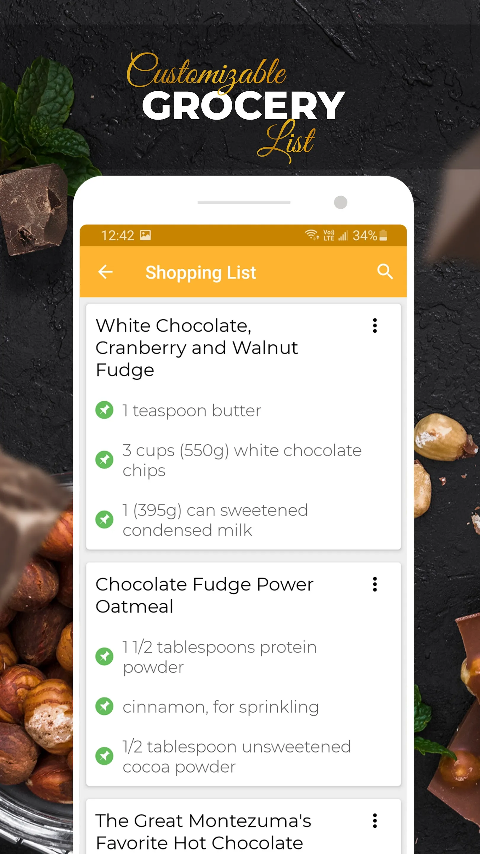 Chocolate Recipes | Indus Appstore | Screenshot