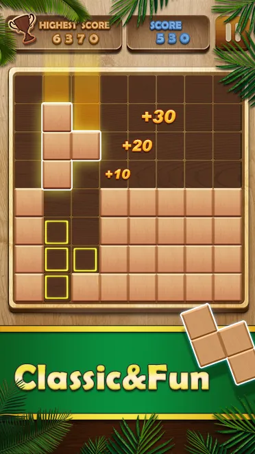 Wood Puzzle -Block Puzzle Game | Indus Appstore | Screenshot