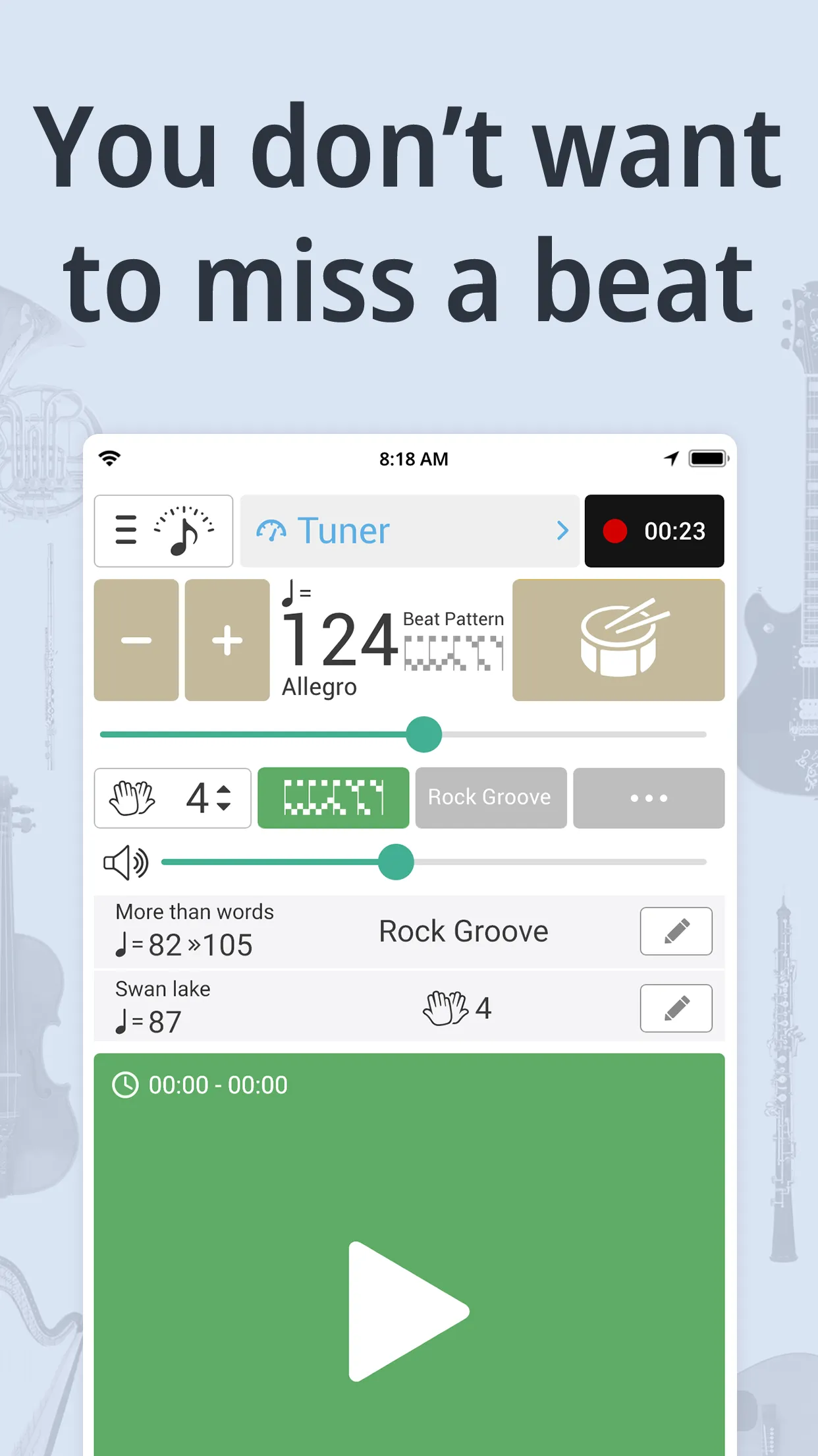 Tuner & Metronome | Indus Appstore | Screenshot