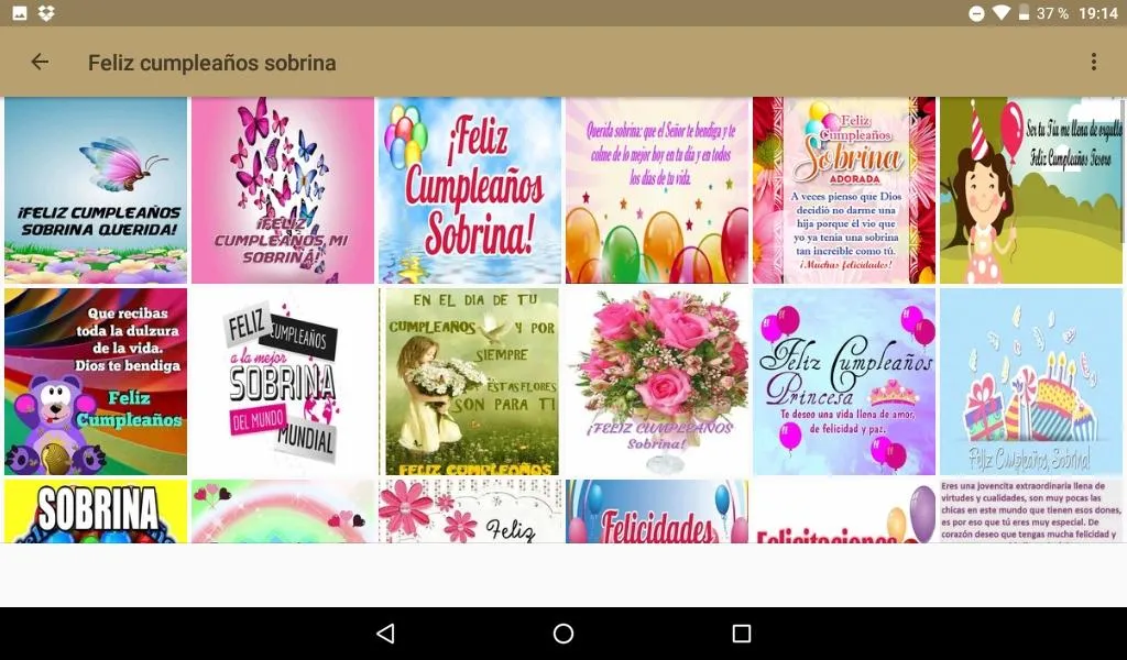 Aniversario sobrina estimada | Indus Appstore | Screenshot