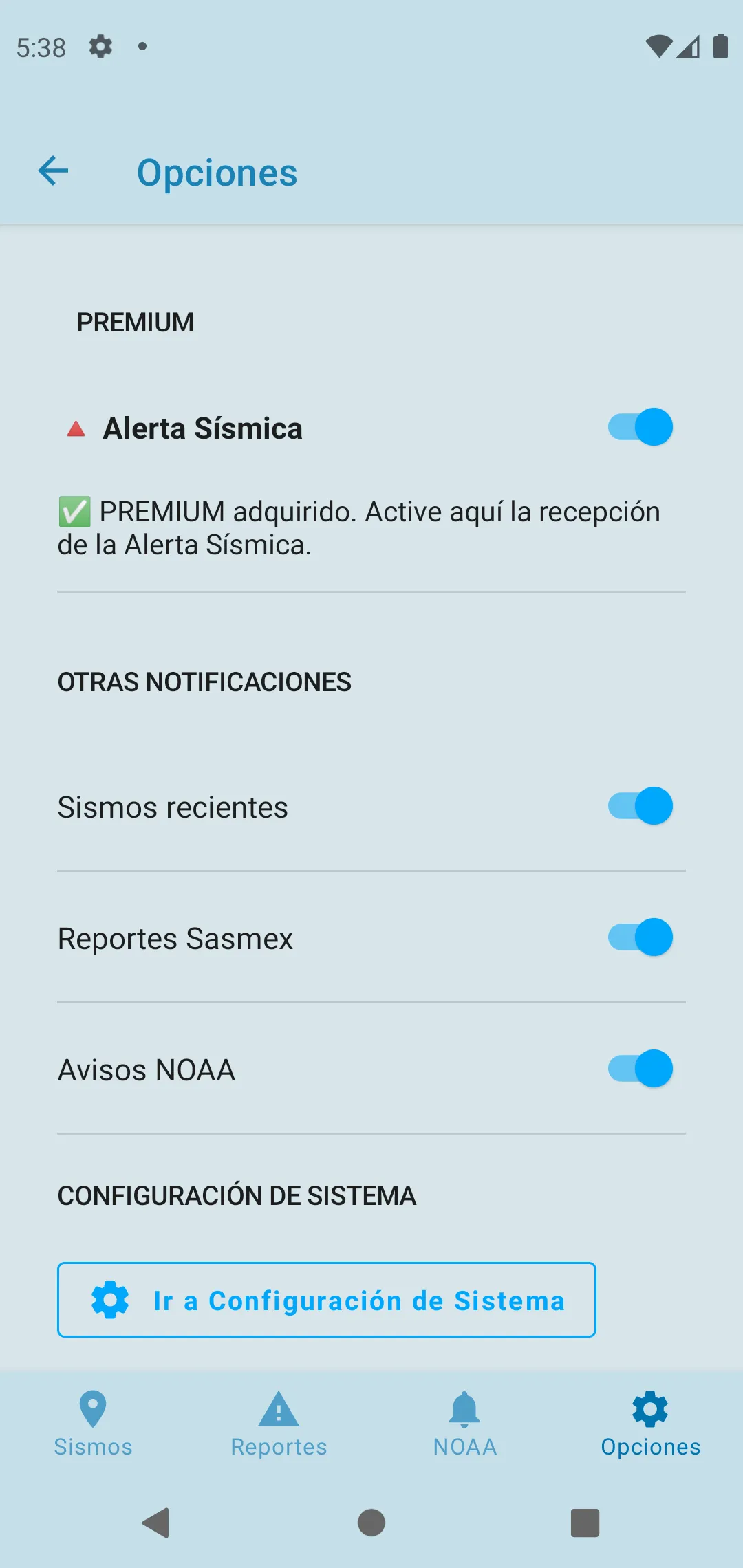 Alerta Sísmica DF | Indus Appstore | Screenshot