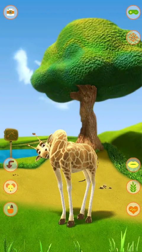 Talking Giraffe | Indus Appstore | Screenshot