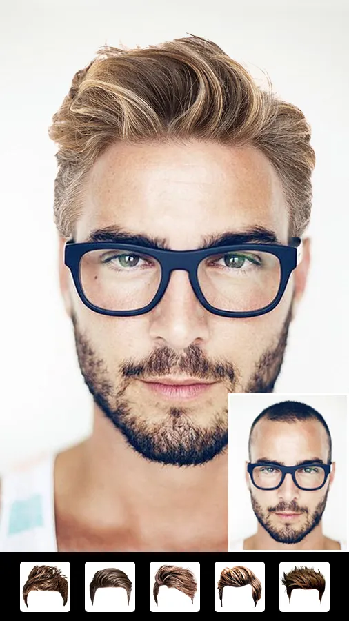 Beard Man: Beard Styles Editor | Indus Appstore | Screenshot