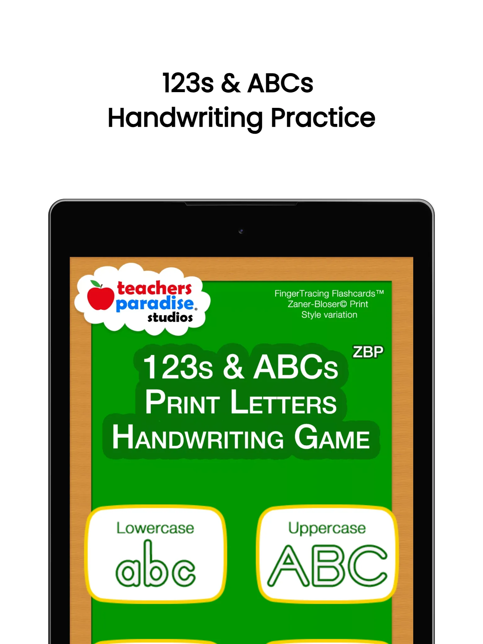 123s ABCs Kids Handwriting ZBP | Indus Appstore | Screenshot