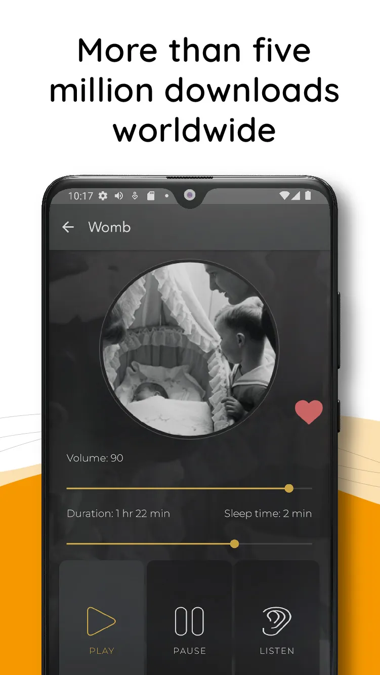 Sound Sleeper Baby White Noise | Indus Appstore | Screenshot