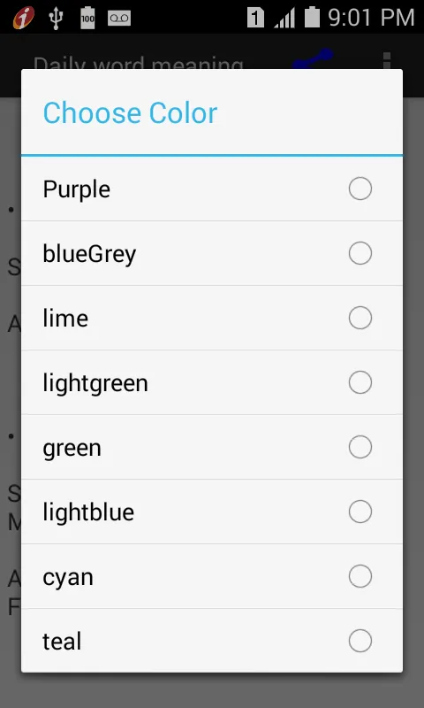 Daily word meaning Part 2 | Indus Appstore | Screenshot