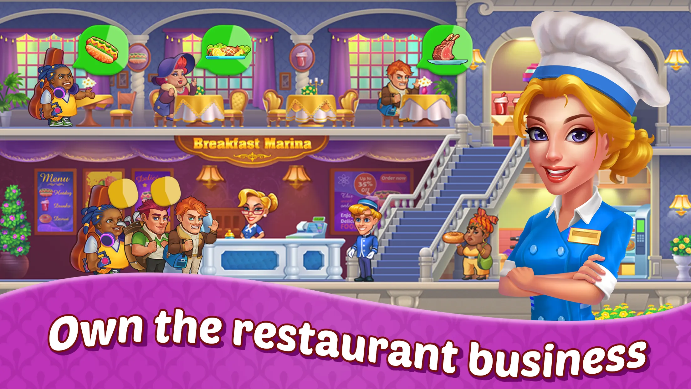 Dream Restaurant - Hotel games | Indus Appstore | Screenshot