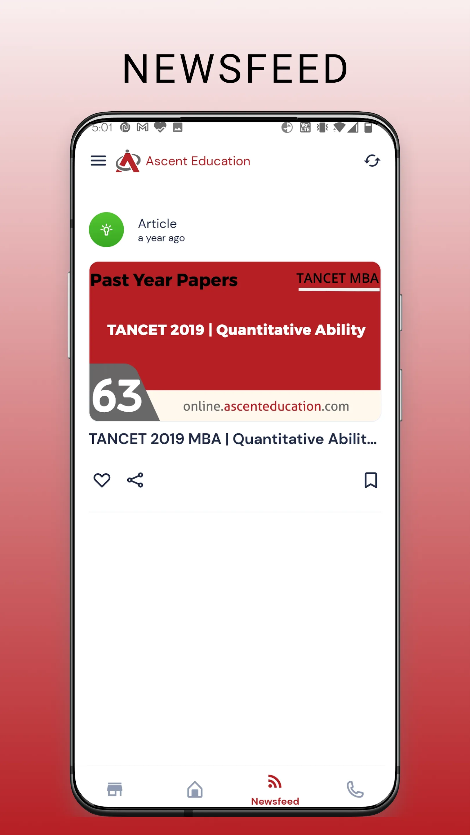 Ascent Education TANCET Class | Indus Appstore | Screenshot